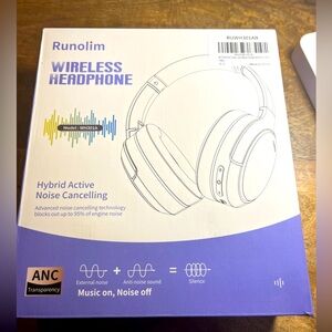 NWT Wireless Noise Canceling Headphones